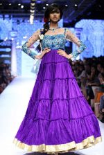 Model walk the ramp for Suneet Varma Show at Lakme Fashion Week 2015 Day 4 on 21st March 2015
